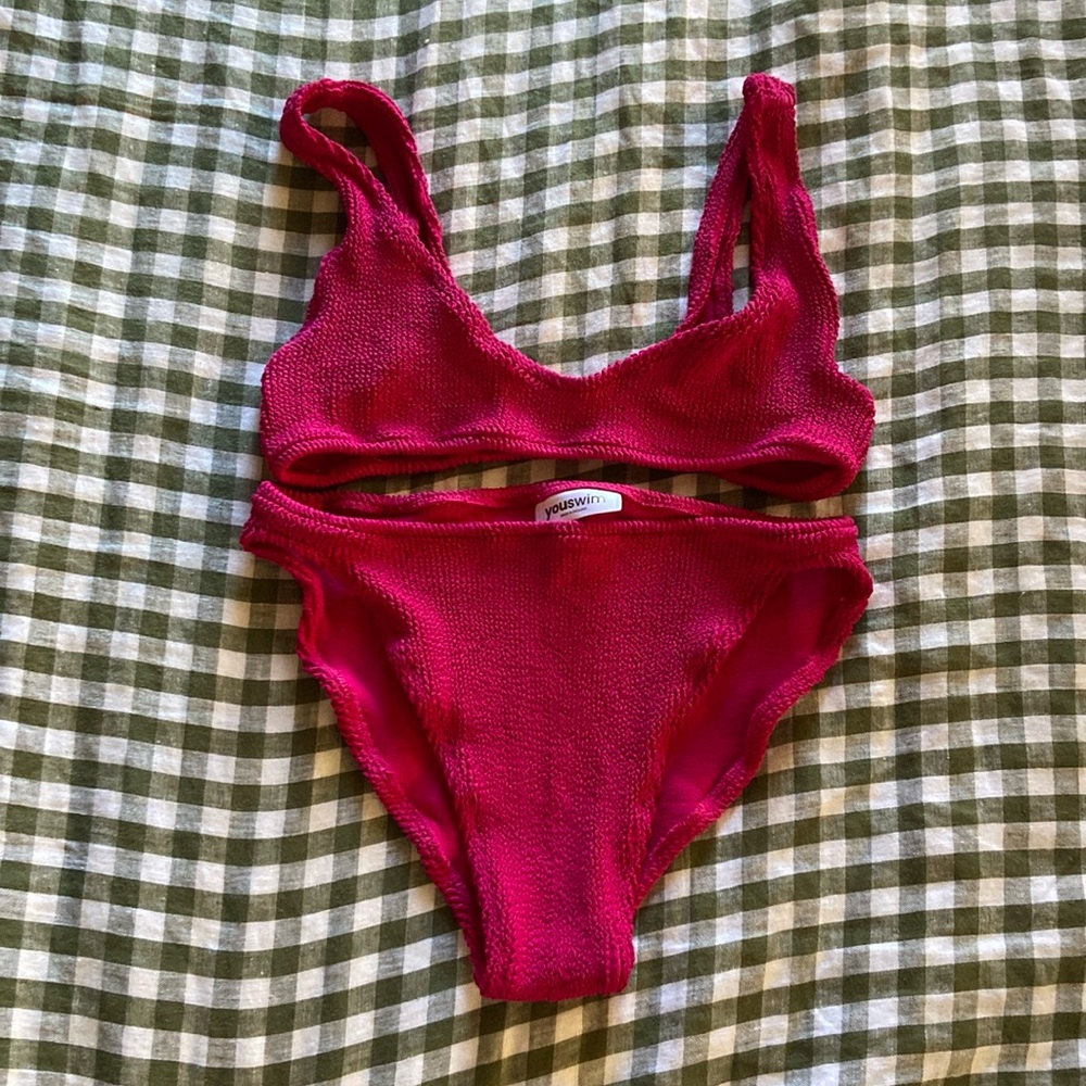 Youswim Eva standard waist two-piece stretch I in cosmic